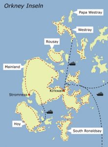 Orkney Map